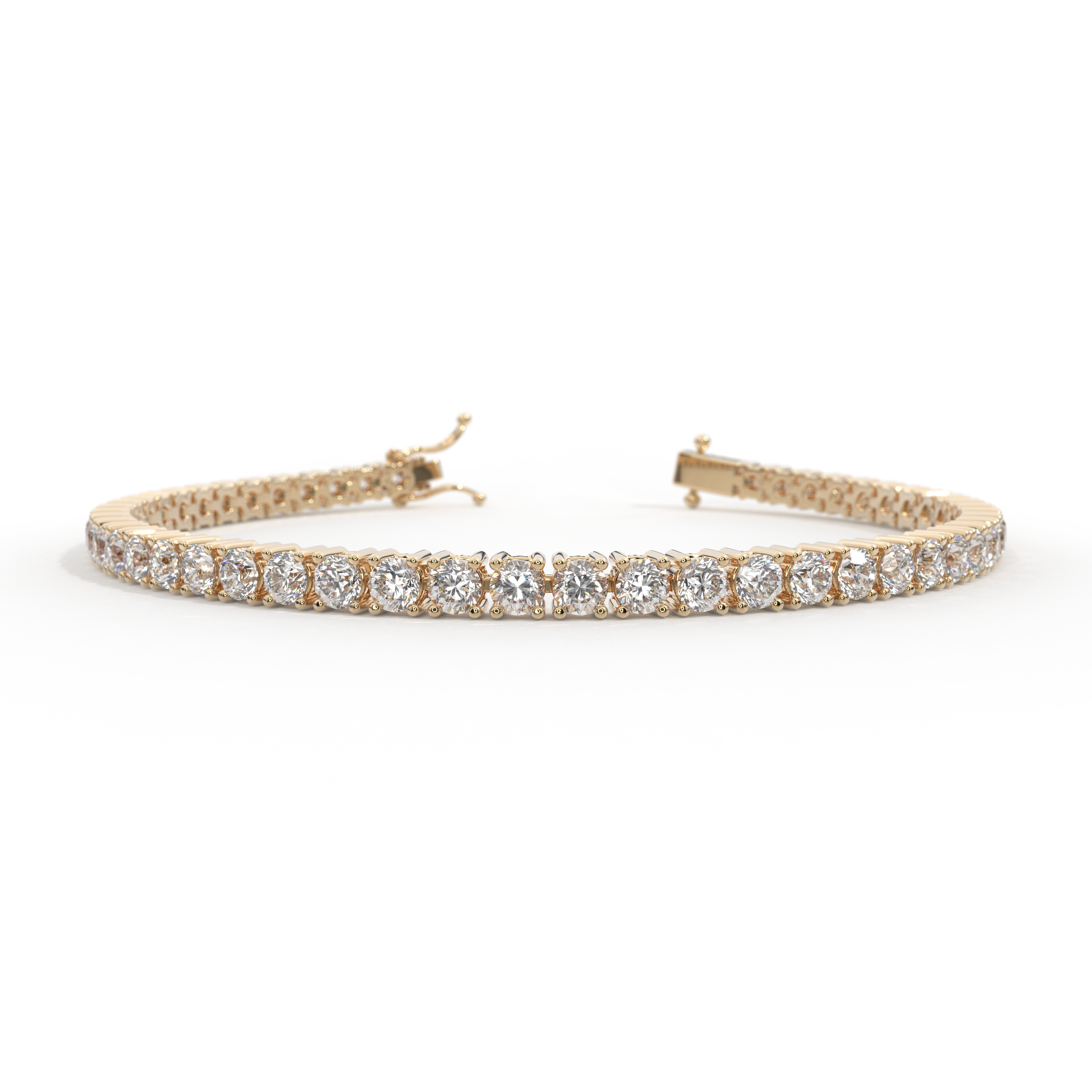 TENNIS 7.0 CTTW  4 PRONG  CLASSIC  3.20mm ROUND BRACELET